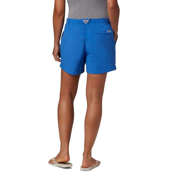 Columbia PFG Backcast Shorts Blue For Women's NZ98253 New Zealand